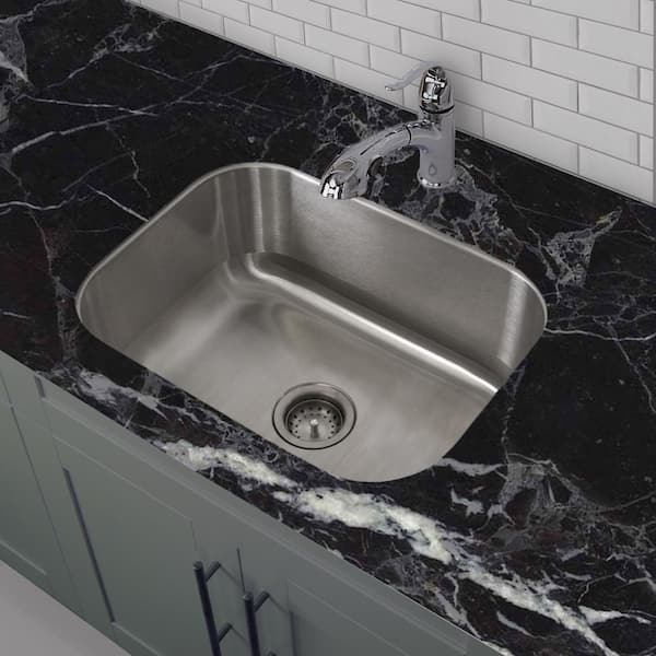Swiss Madison Toulouse 23-1/8 in. x 17-7/8 in. Stainless Steel, Single Basin, Undermount Kitchen Sink