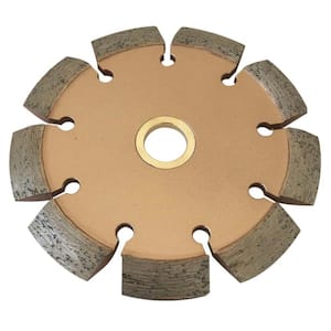 5 in. Crack Chaser Blade for Concrete and Asphalt Repair - 1/2 in. Crack Width - 7/8 in.-5/8 in. Non-Threaded Arbor