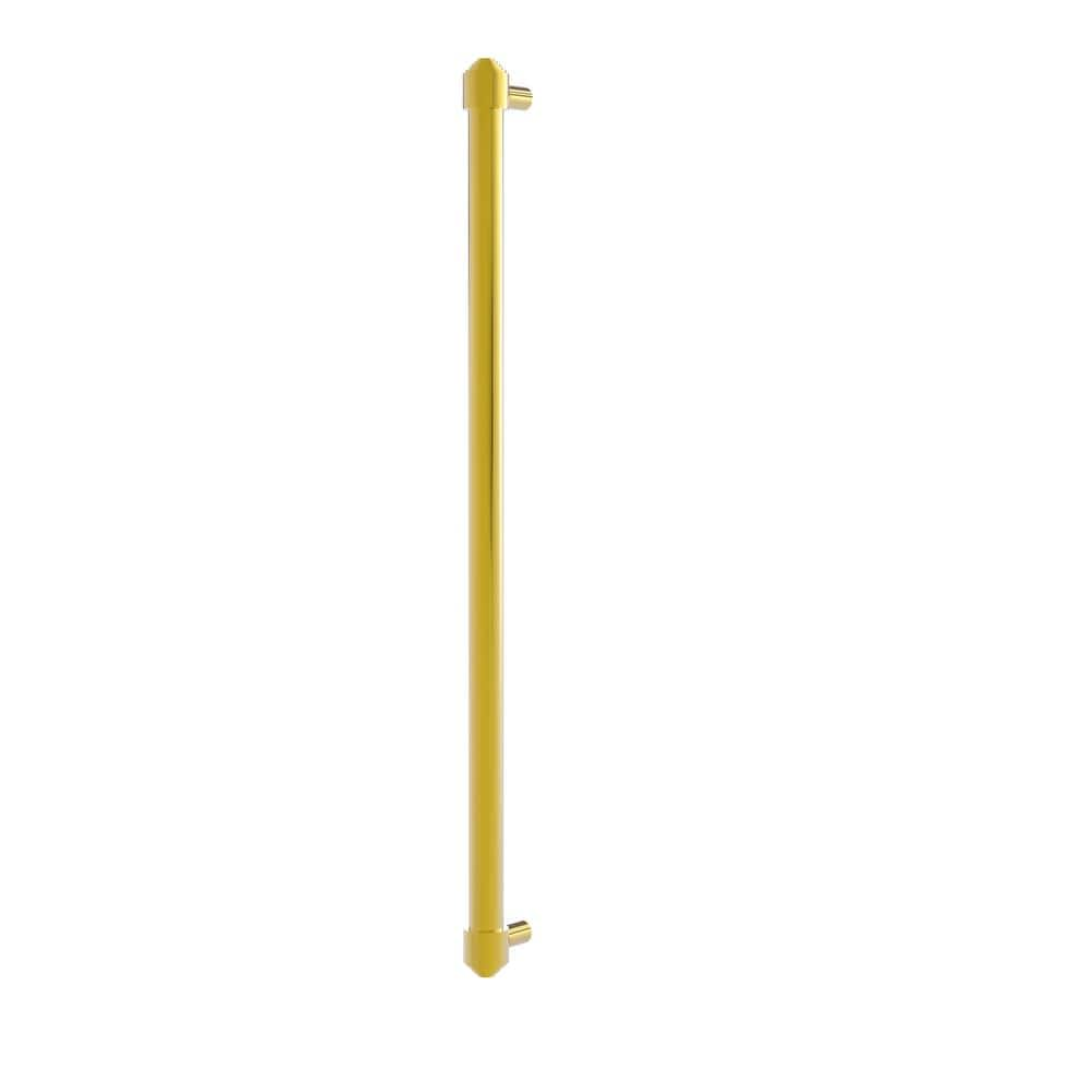 Allied Brass 18 in. Center-to-Center Refrigerator Pull in Polished Brass