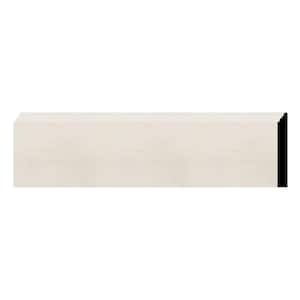 WM618 0.56 in. D x 5.25 in. W x 96 in. L Wood Maple Baseboard Moulding