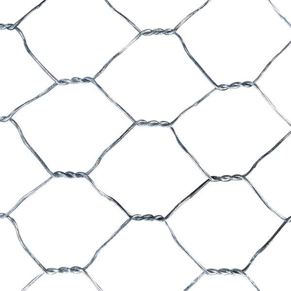 Agfabric Galvanized Hexagonal Fencing Wire Mesh Poultry Netting For Plant  Protection, DIY Craft and Home Decors, 36 In. x 12 Ft. PFRF3612 - The Home  Depot