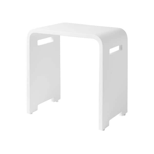 Mr. Steam MS 20 (in.)-W x 19 (in.)-L Shower Bench in White 104665 - The ...