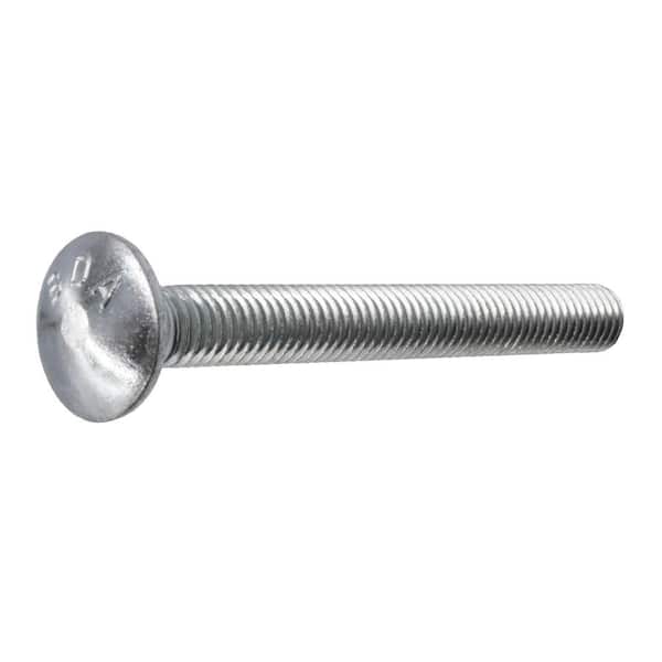 Everbilt 3/8 in.-16 x 4 in. Zinc Plated Carriage Bolt 800286 - The Home  Depot