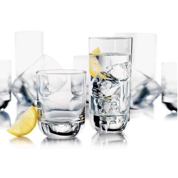 Libbey Polaris Heavy Base Tumblers in Clear (Set of 16)