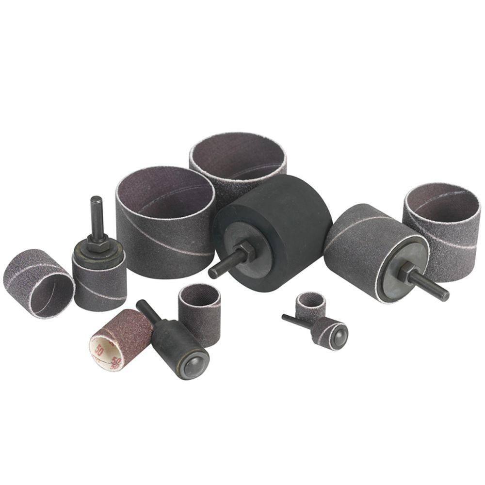 Sanding Drum Kit with Nut Lock Drums 