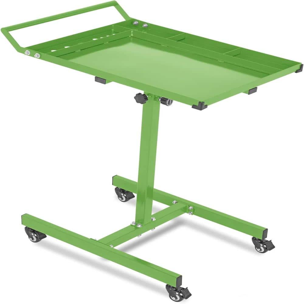 "Adjustable Height Mobile Work Table, 29"" x 20"" Mechanic Rolling Tool Cart with Brakes,300Lbs Capacity" price history on PriceWatchPro