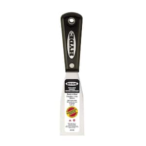 1-1/2 in. Black and Silver Flex Putty Knife