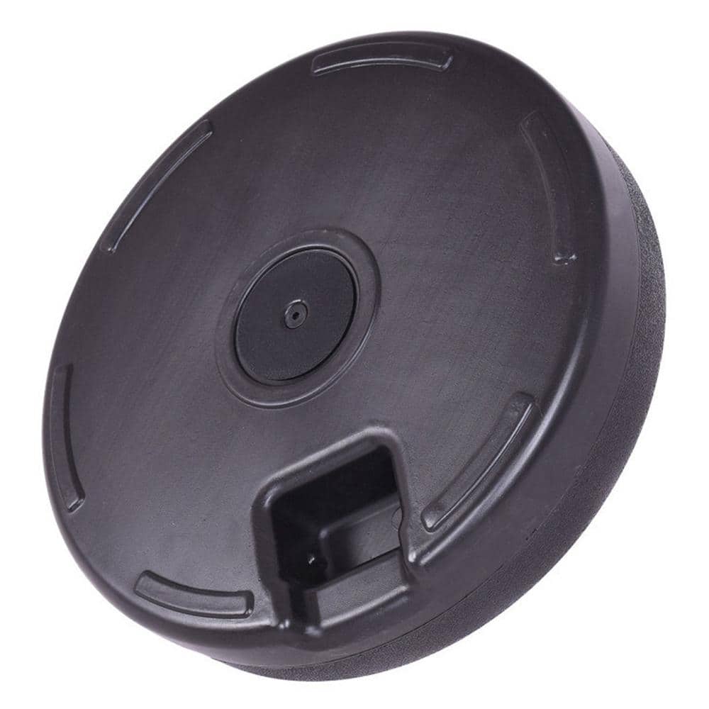 20'' Black Steel and HDPE Round Water Filled Umbrella Base