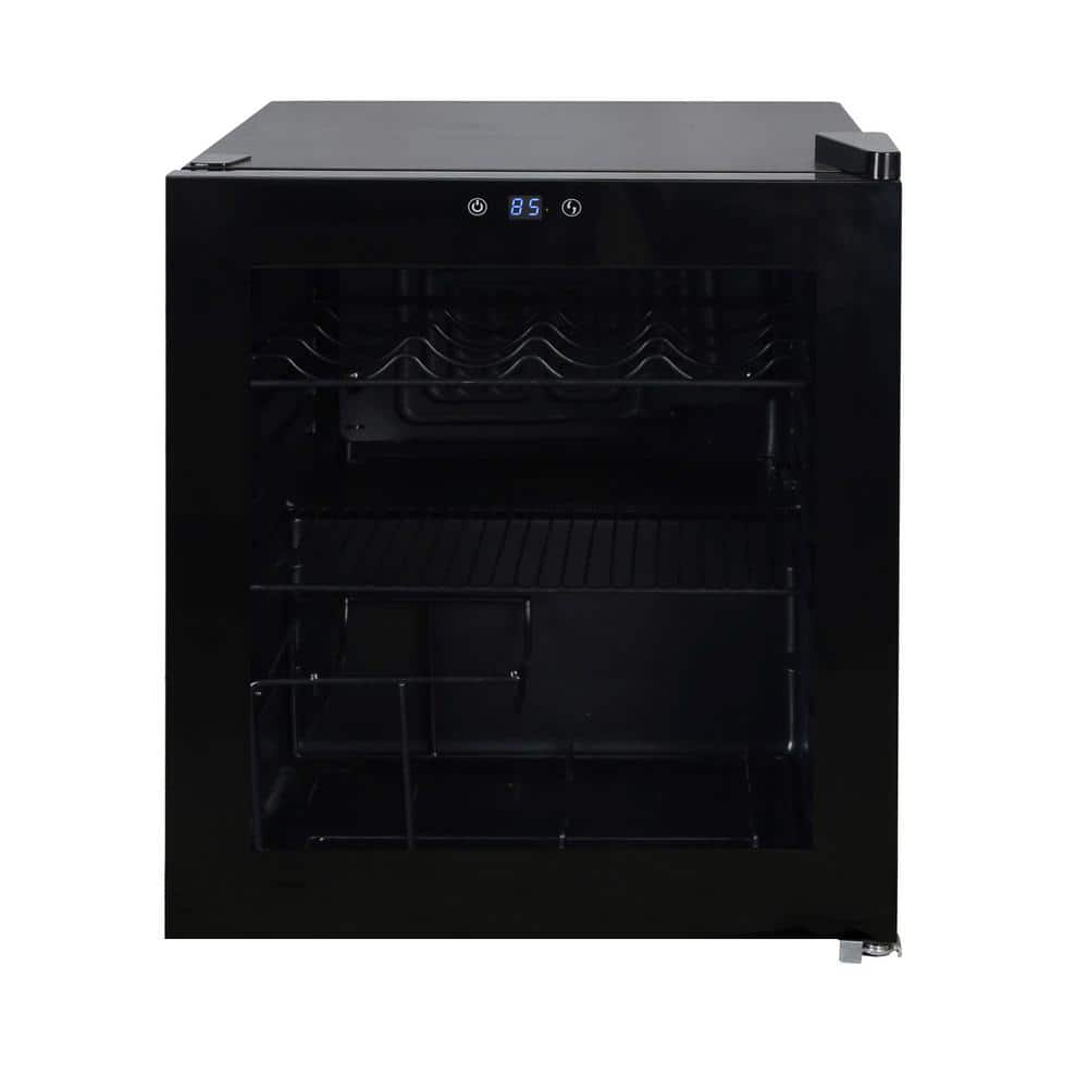 Avanti 16-in W Commercial/ Black Freestanding Beverage Refrigerator in the  Beverage Refrigerators department at