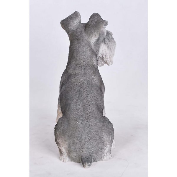 HI-LINE GIFT LTD. Grey Schnauzer 87983S-GY - The Home Depot