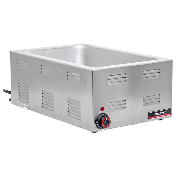 Adcraft Stainless Steel Full Size 50 qt. Food Warmer