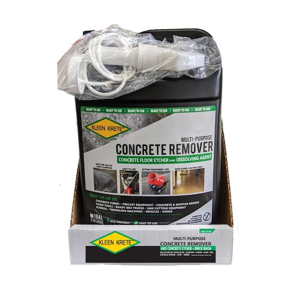 KLEEN KRETE 1 Gal. Multipurpose Concrete Remover and Dissolver Bottle (4-Pack)