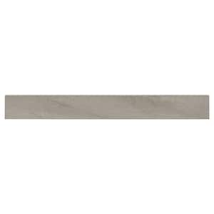 Malahari Greige Bullnose 3 in. x 24 in. Lappato Porcelain Wall Tile (44 lin. ft./Case)