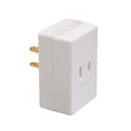 Westek 6603BC 150W 3-Level Touch Control Lamp Socket Dimmer White 