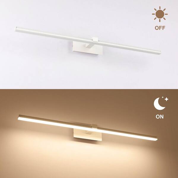 HUOKU NIMBUS 1-Light 31.7 in. W White Integrated LED Vanity HUOKU NIMBUS 1-Light 31.7 in. W White Integrated LED Vanity