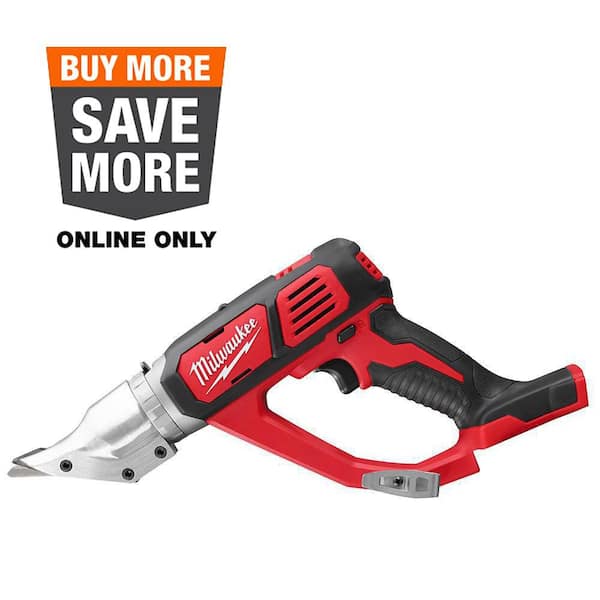M18 18-Volt Lithium-Ion Cordless 18-Gauge Double Cut Metal Shear (Tool-Only)