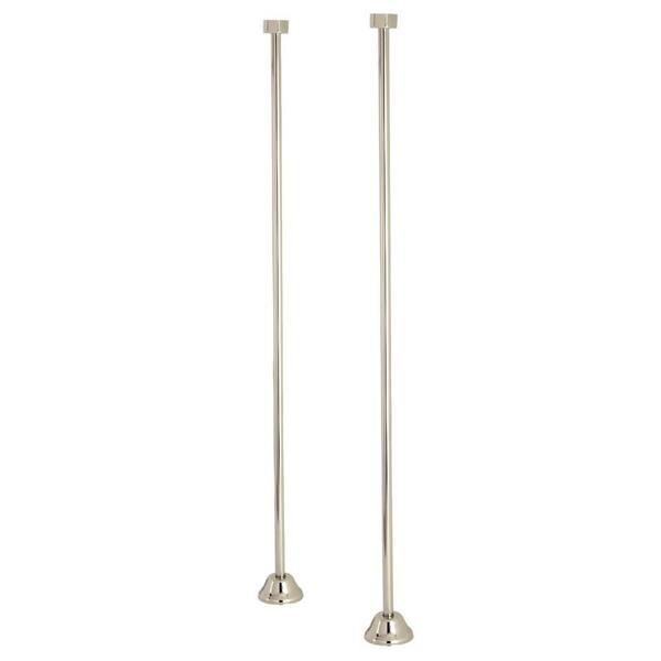 Kingston Brass Vintage Straight Bath Supply, Polished Nickel HCC486
