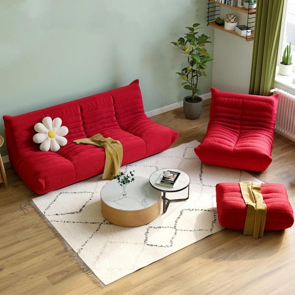 3 seater bean bag sofa