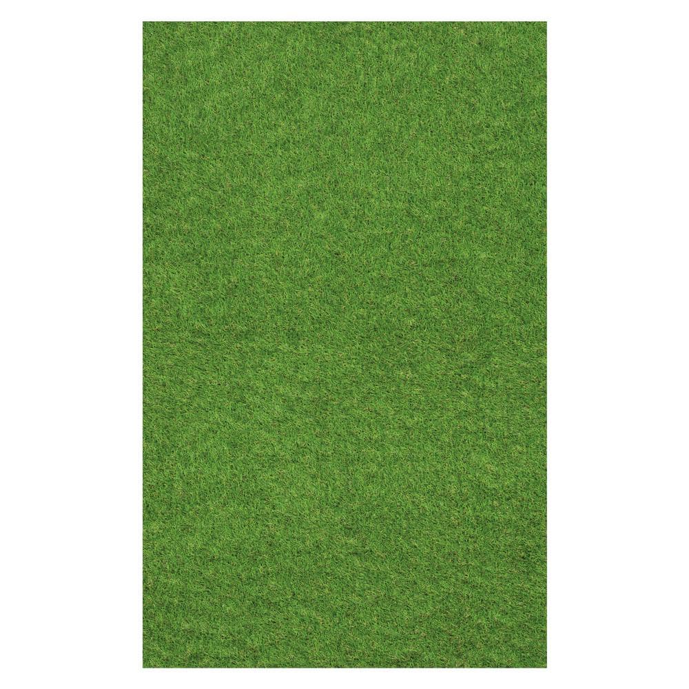 Green Artificial Grass Synthetic Lawn Indoor Outdoor Area Rug