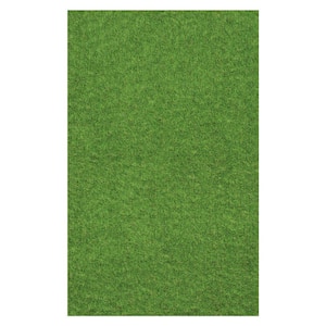 Turf 6 ft. x 9 ft. Green Artificial Grass Rug