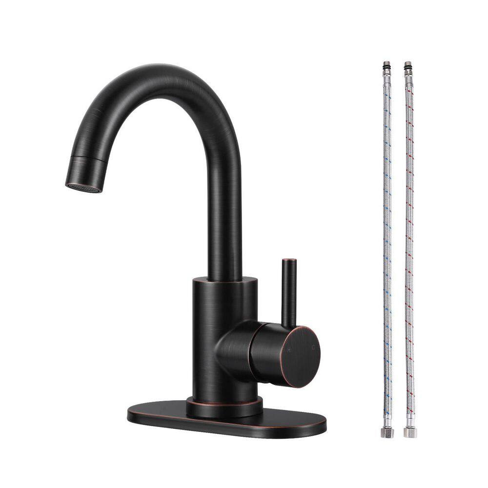 Single-Handle Bar Faucet with Deck Plate in Oil Rubbed Bronze price history on PriceWatchPro
