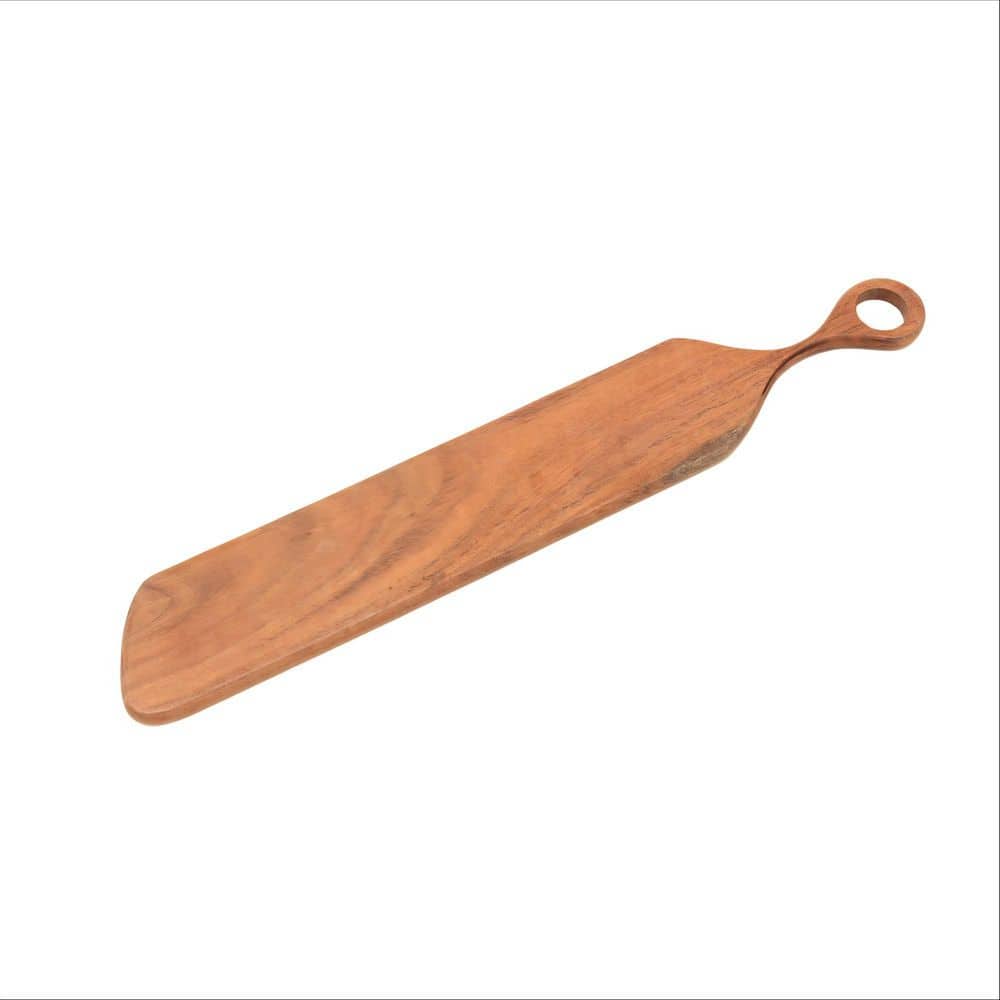 Long Handle Acacia Wood Cutting Board,  Charcuterie Board with Hanging Loop, 4.5 x 0.75 x 27.5 Inches price history on PriceWatchPro