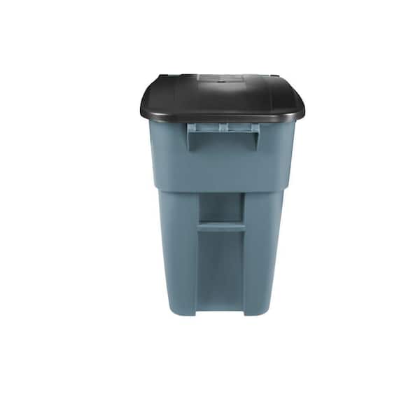 Rubbermaid® Commercial Square Brute Rollout Container, 50 gal