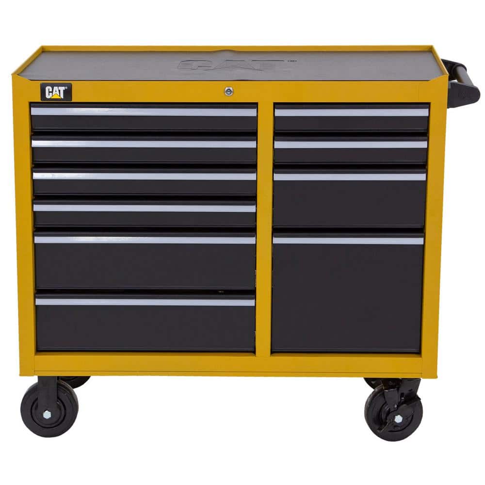Stanley 11.8-in W x 40.5-in H 5-Drawer Steel Tool Chest (Black) at