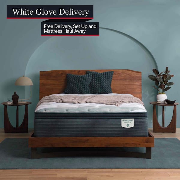 Beautyrest Harmony Lux Anchor Island Queen Medium 14.75 in. Mattress 700811736 1050 The Home Depot
