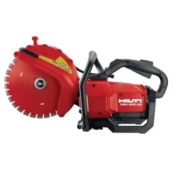DSH 600 22 in. x 12.8 in. x 15.6 in. 22V Cordless Brushless Lithium-Ion 12 in. Concrete Cut-Off Saw with Univ A Blade