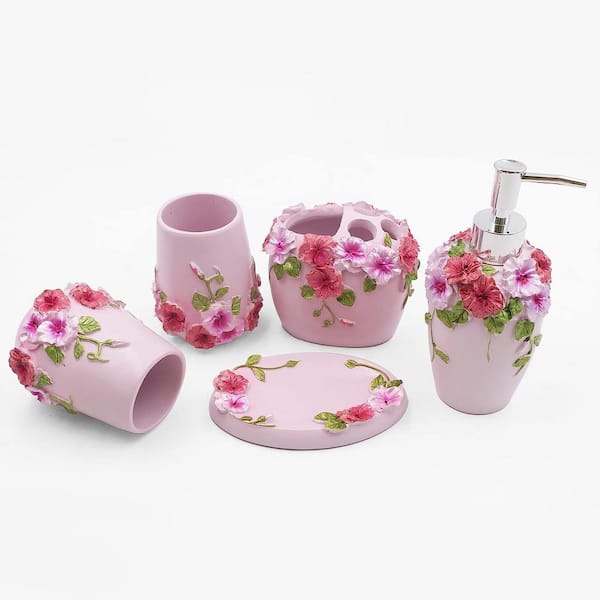 Hot Pink Flower Soap Saver