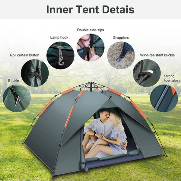 tent  Ergodyne SHAX 6015 Heavy-Duty Pop-Up Tent - 10ft x 20ft
