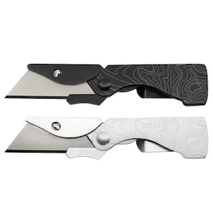 E.A.B. Utility Pocket Knife Set in Topo (2-Piece)