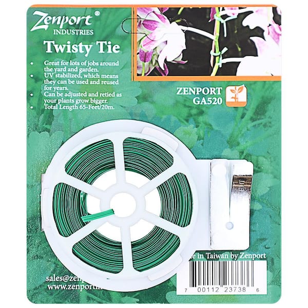 Garden Twisty Plant Tie, 65 ft.