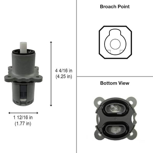 SEWACC 10-Set Faucet Nut & Washer Repair Kit – 1/2-Inch, Plastic, Light Yellow, For Bathroom & Kitchen Faucet Fixing