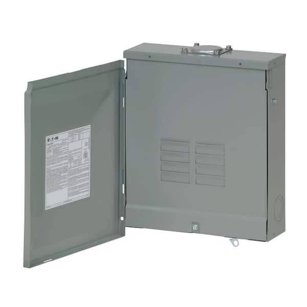 Eaton CH 125 Amp 8-Space 16-Circuit Outdoor Main Lug Loadcenter with Cover