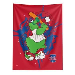 MLB Phillies Mascot Printed Wall Hanging