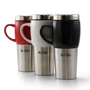 Mr. Coffee Olympia 32 fl.oz. Insulated Stainless Steel Thermal Coffee Pot  Pitcher 985117635M - The Home Depot