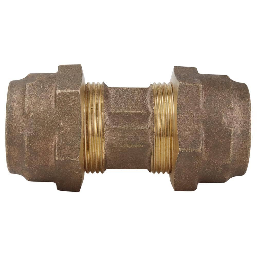 1 in. Compression x 1 in. Compression No-Lead Bronze Water Service Ranger Coupling price history on PriceWatchPro