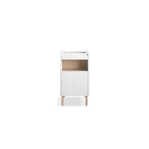 Spacity 17 in. W x 17.4 in. D x 30.9 in. H Bathroom Vanity Cabinet without Top in White