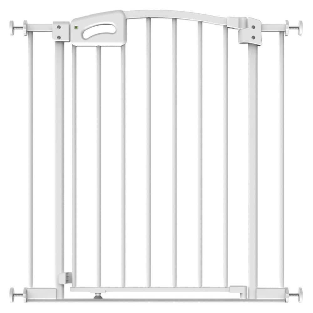 Perma Child Safety 30 in. H Stellar LED Baby Gate, Safe Step and Auto Lock,  Pressure Mounted 2744 - The Home Depot