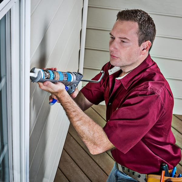 DAP 3.0 9 oz. Crystal Clear Exterior/Interior Window, Door, and