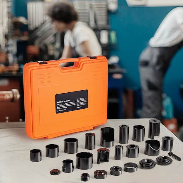 Ball Joint Press Kit, 25-PiecesTool Ki, C-press Ball joint Remove and Install Tools for Most 2WD and 4WD Car, Repair Kit