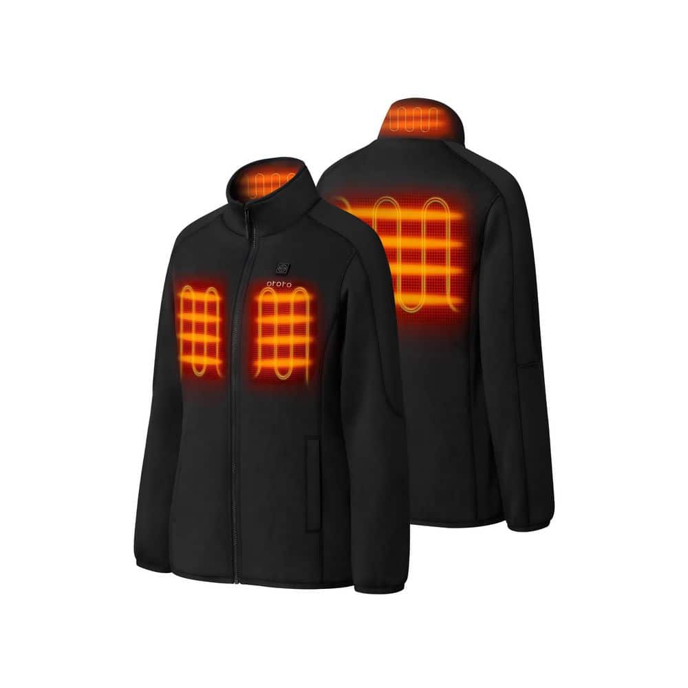 Women's XX-Large Black 7.38-Volt Lithium-Ion Fleece Heated Jacket with (1) 4.8Ah Battery price history on PriceWatchPro