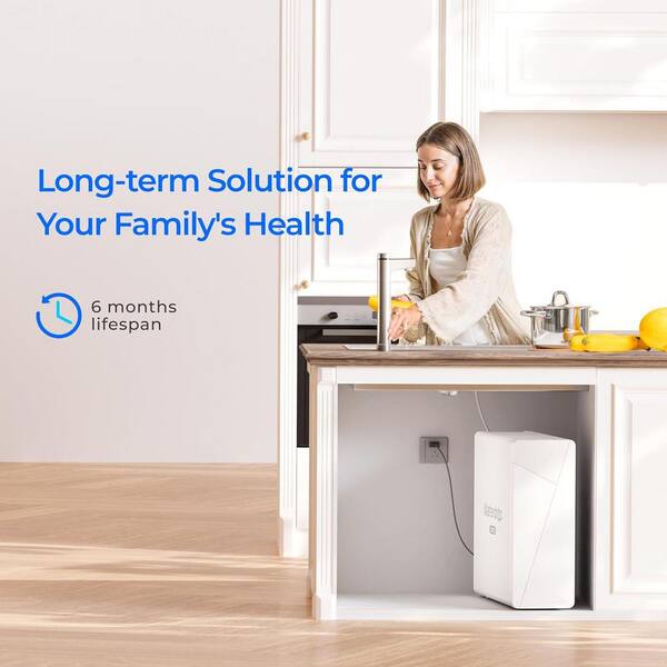 Waterdrop X12-Basic Tankless Undersink Reverse Osmosis System, NSF