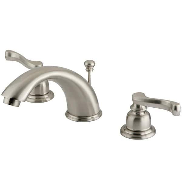 Kingston Brass Magellan 2-Handle 8 in. Widespread Bathroom Faucets with ...