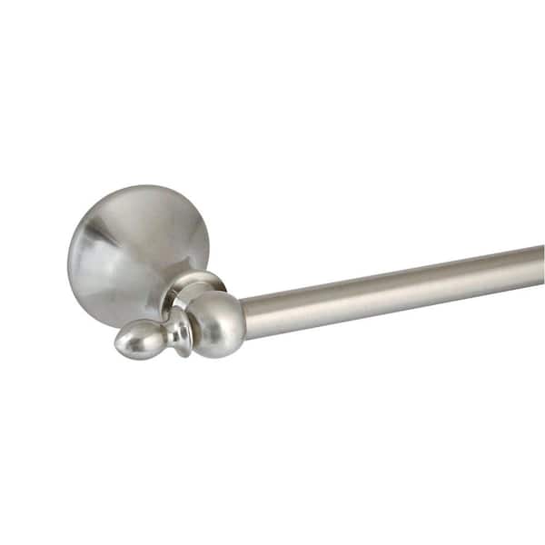 MODONA Antica 24 in. Towel Bar in Satin Nickel