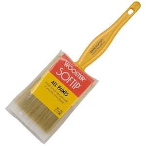 3 in. Flat Disposable Foam Paint Brush 8500-3 - The Home Depot