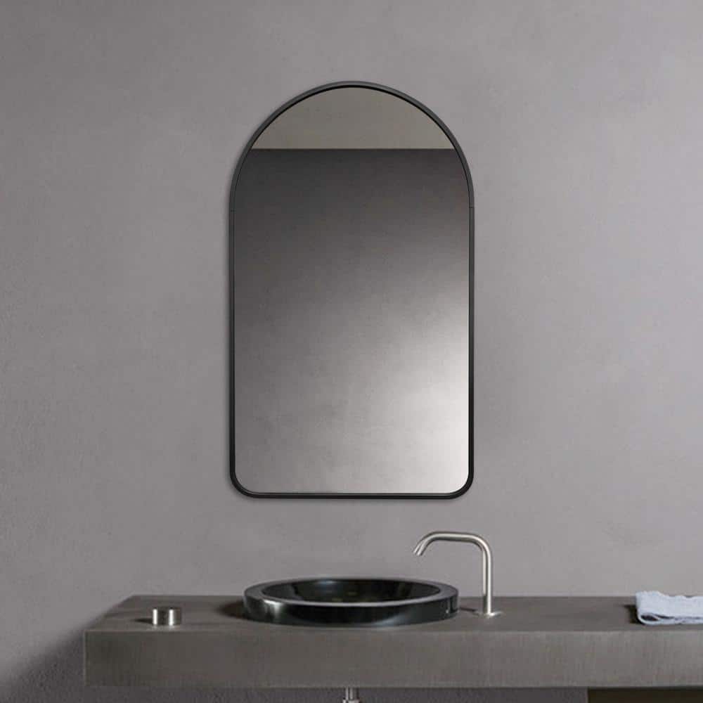 Elegant Silver Oval Vanity Bathroom Mirror 19.5" x 31"