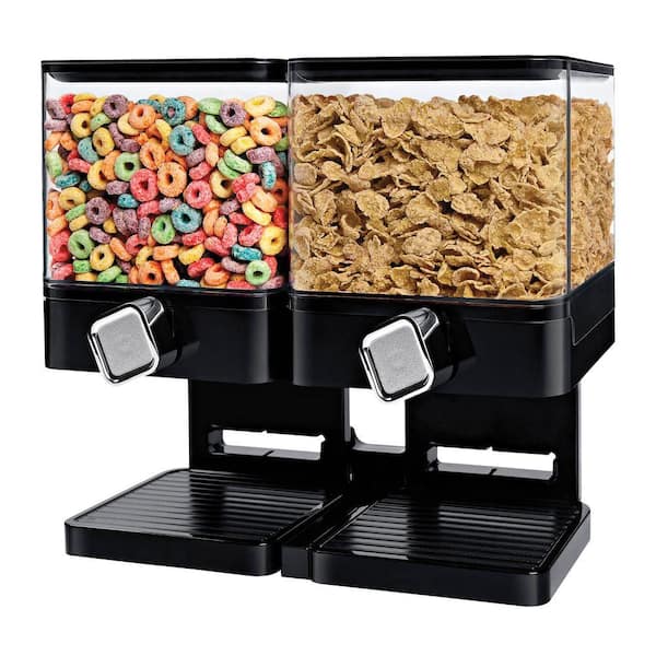 Hot Double Cereal Dispenser Airtight Food Dispenser - China Dispenser and Cereal  Dispenser price